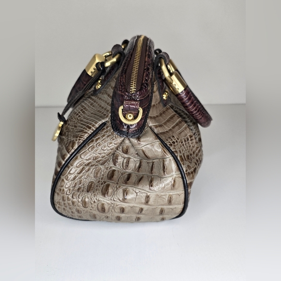 Brahmin Melbourne Lisa Dome Satchel! - Picture 9 of 16